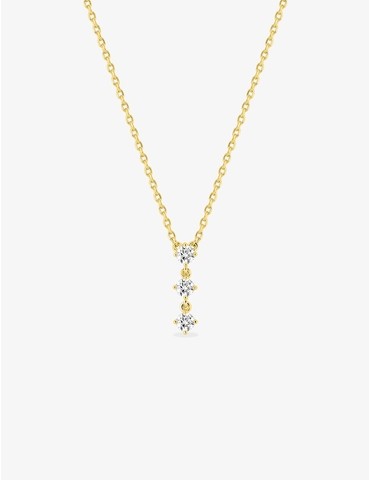 Collier plaqué or avec...