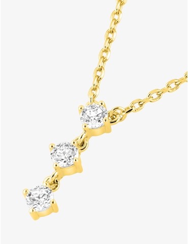 Collier plaqué or avec...