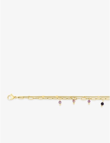 Collier en double chaîne en...