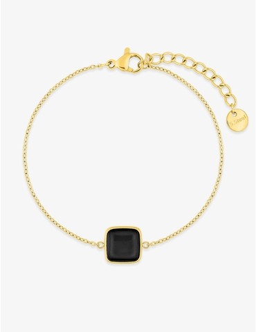Bracelet acier doré maille...