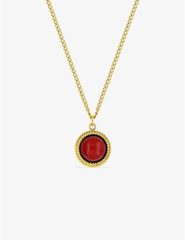Collier pendentif acier...