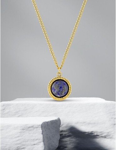 Collier pendentif acier...