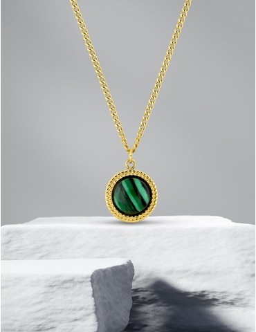 Collier pendentif acier...