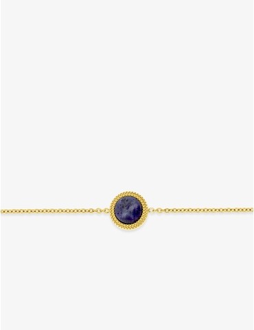 Bracelet en acier doré avec...