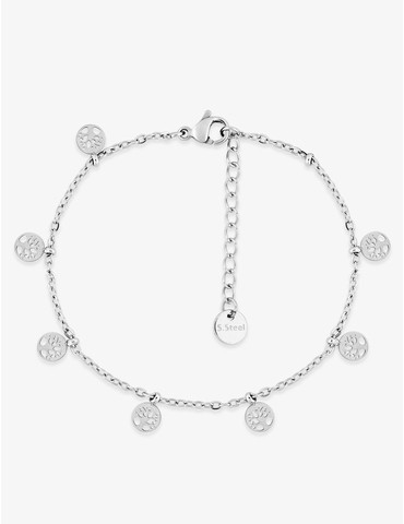 Bracelet arbres de vie acier