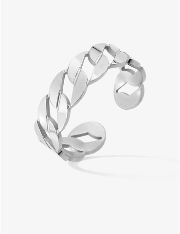 Bague maillons acier
