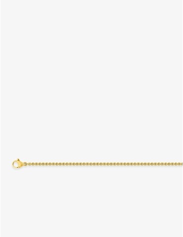 Collier en acier doré