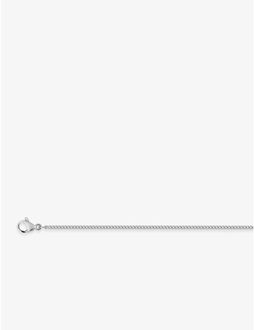 Collier chaine acier gris...