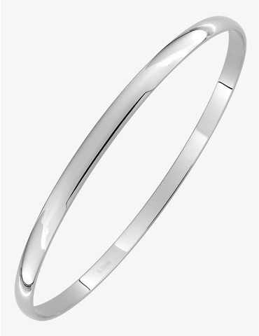 Bracelet jonc massif en acier