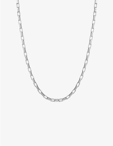 Collier acier chaine forçat...