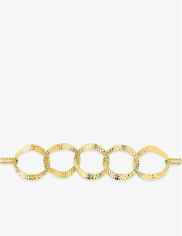 Bracelet acier jaune...