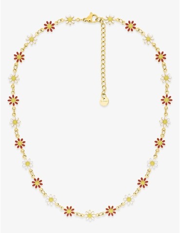 Collier acier doré, 25...