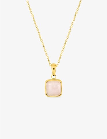 Collier acier doré chaîne...