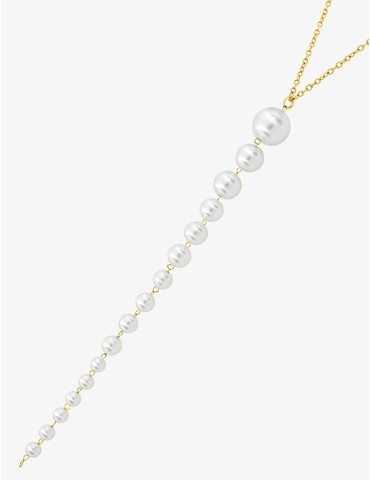 Collier en acier doré,...