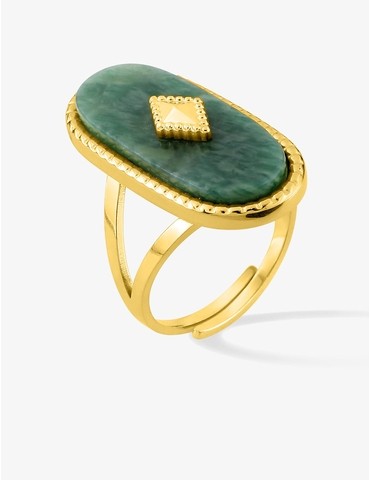 Bague ajustable en acier...
