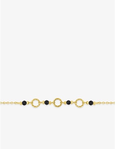 Bracelet en acier doré,...