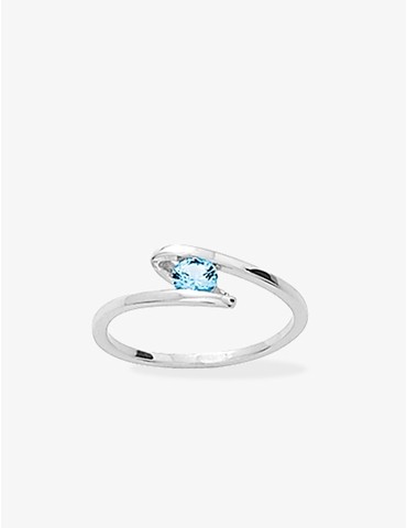 Bague solitaire fantaisie...
