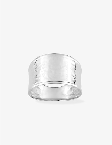Bague argent rhodié 925 ‰...