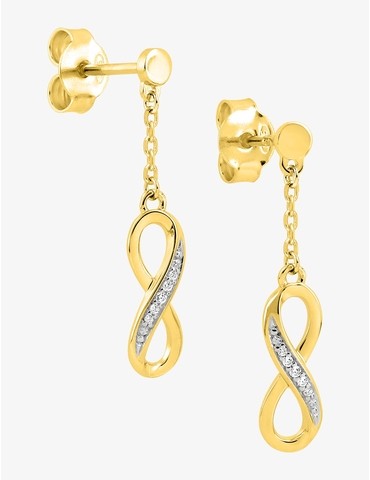Boucles d'oreilles infini...