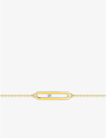Bracelet rectangle arrondi...