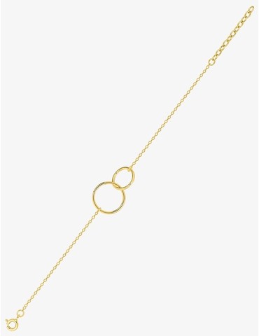 Bracelet anneau 15 mm et...