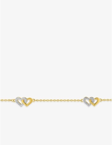 Bracelet motifs de cœurs...
