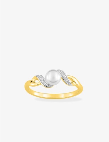 Bague fantaisie plaqué or,...