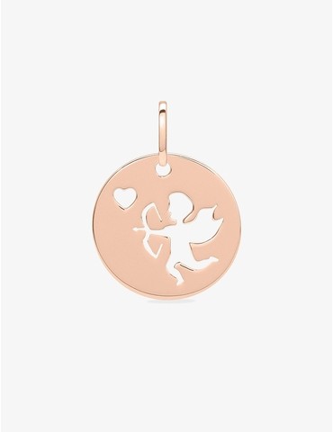 Médaille Cupidon plaqué or...