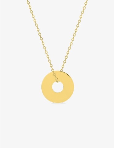 Collier plaqué or avec...