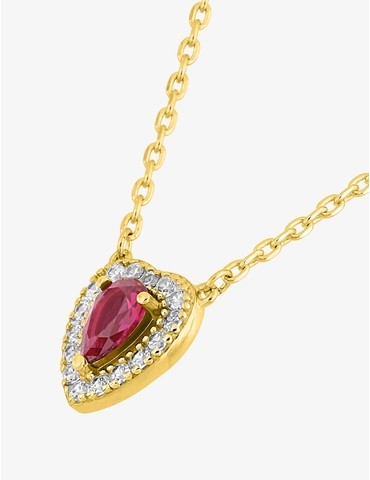 Collier breloque cœur...