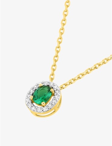 Collier plaqué or avec...