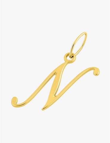 Pendentif plaqué or jaune...