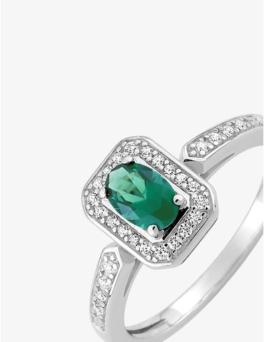 Bague en argent 925 ‰...