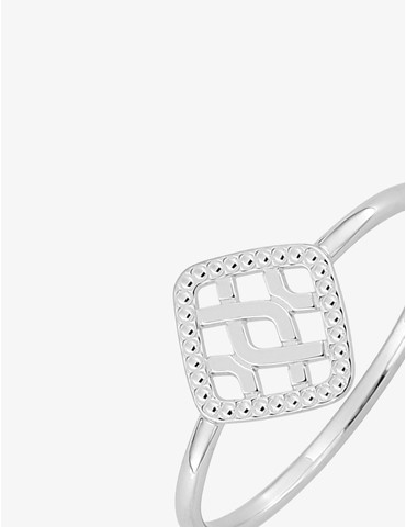 Bague argent 925 ‰ rhodié...