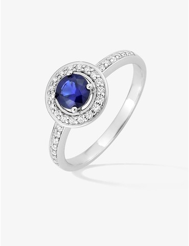 Bague argent 925 ‰ rhodié...
