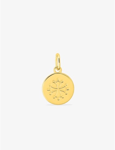 Pendentif jeton croix...
