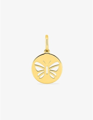 Pendentif plaqué or jaune,...
