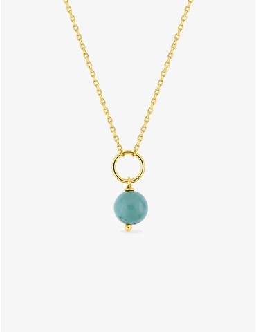 Collier plaqué or avec...