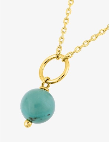 Collier plaqué or avec...