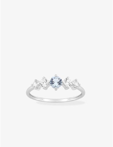 Bague argent 925 ‰ rhodié...