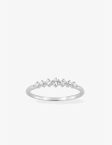 Bague argent 925 ‰ rhodié...