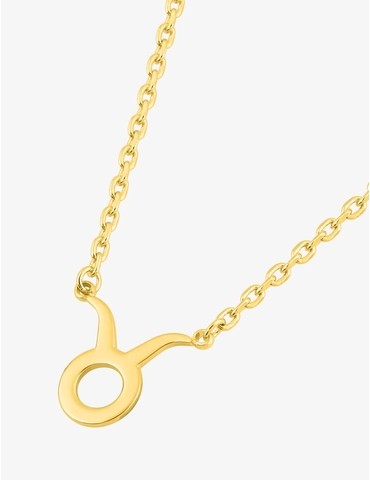 Collier zodiaque Taureau en...
