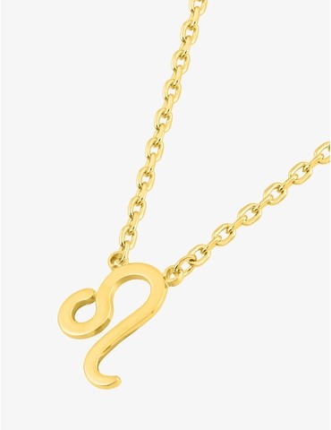Collier zodiaque Lion en...