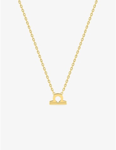 Collier zodiaque Balance en...