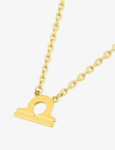 Collier zodiaque Balance en...