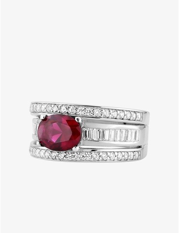 Bague en argent 925 ‰...