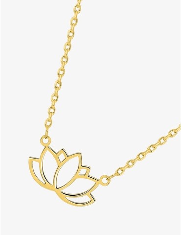 Collier fleur de lotus...