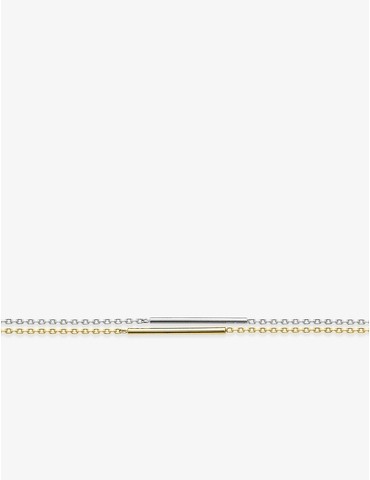 Bracelet double rangs en...