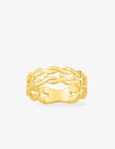 Bague plaqué or jaune...