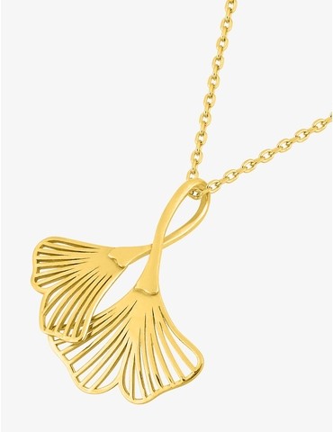 Collier plaqué or avec...